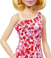 Barbie Fashionistas Doll #205 with Blond Ponytail and Floral Dress