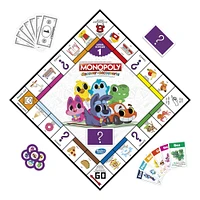 Monopoly Découverte, jeu de plateau, plateau réversible, 2 niveaux, outils pédagogiques