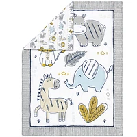 Sammy & Lou 4 Piece Crib Bedding Set - Zambia