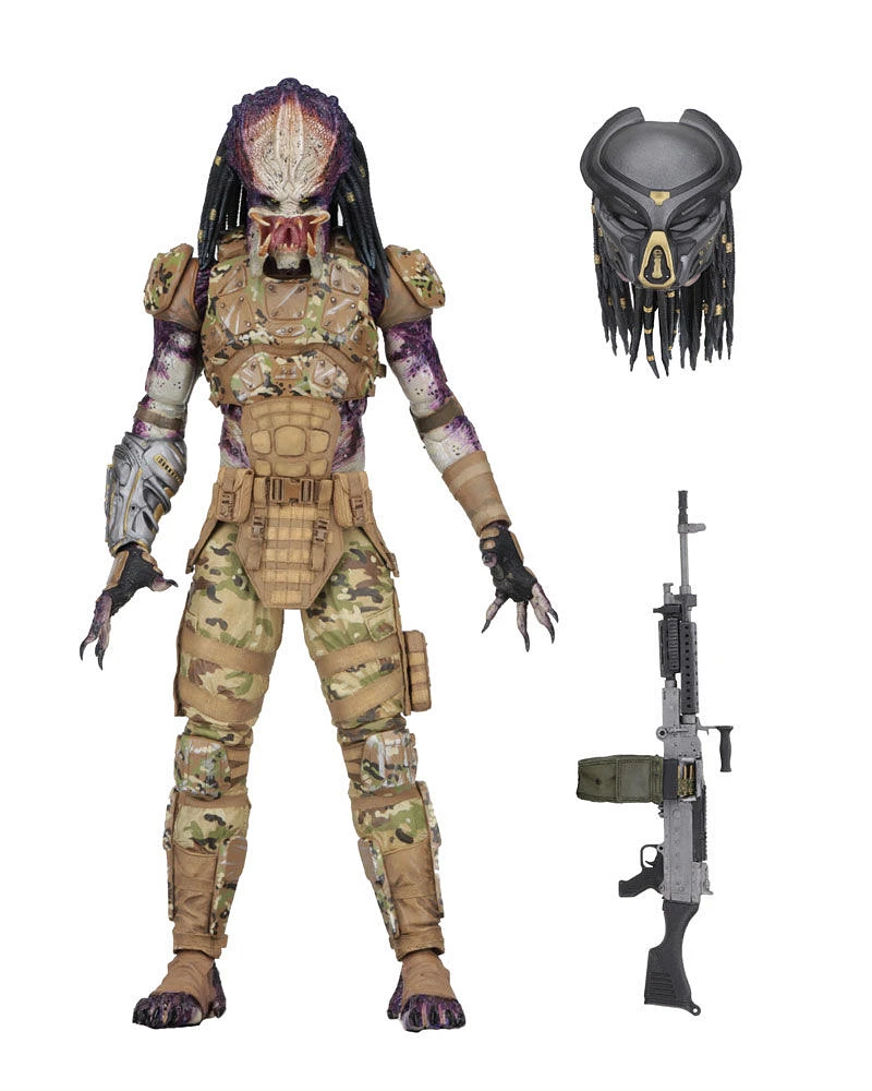 Predator (2018)- 7" Scale Action Figure- Ultimate Emissary 1