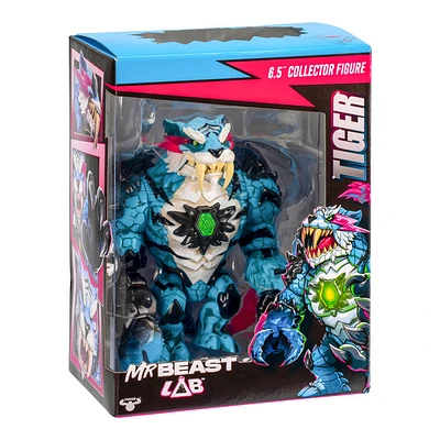 Figurine de collection MrBeast Lab Apex Beast. Apex Beast Tiger