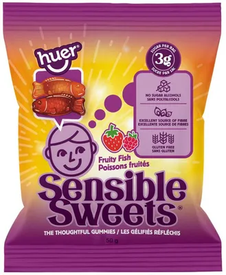 Sensible Sweets Fruity Fish 50G