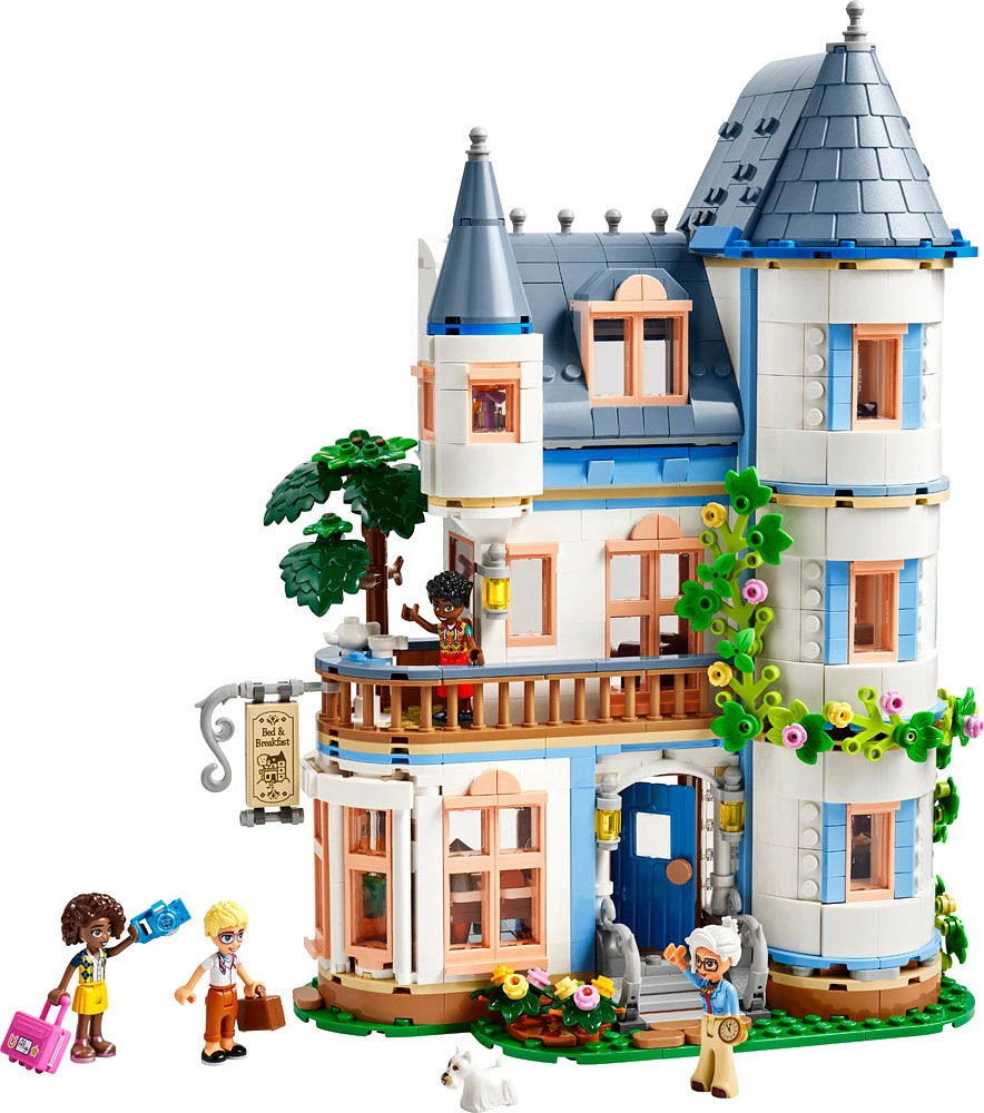 LEGO Friends Castle Bed and Breakfast Hotel Playset for Kids with 4 Mini-Dolls 42638