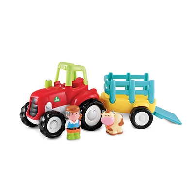 Early Learning Centre Happyland Lights and Sounds Farm Tractor - R Exclusive