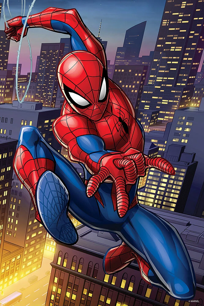 Marvel 300Pc Puzzle In Spiderman Shaped Tin