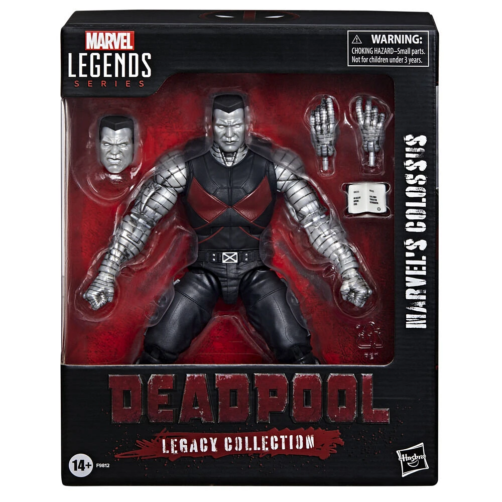 Marvel Legends Series Marvel's Colossus, Deadpool Legacy Collection Deluxe Collectible 6 Inch Action Figure