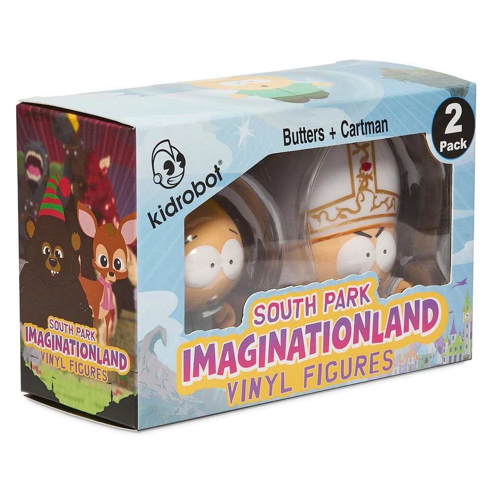 South Park- 3" Vinyl Figures- Imagination Land 2 Pack- Butters and Cartman