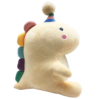 12.5"Yabu Grande Fête Dino-Jaune Peluche