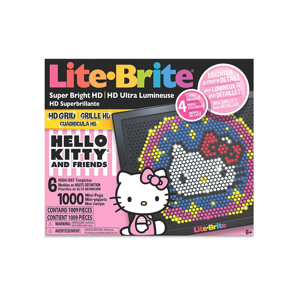 Lite Brite Super Bright HD Hello Kitty