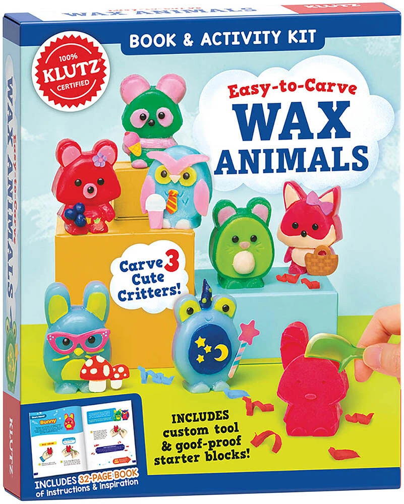 Easy-to-Carve Wax Animals - English Edition