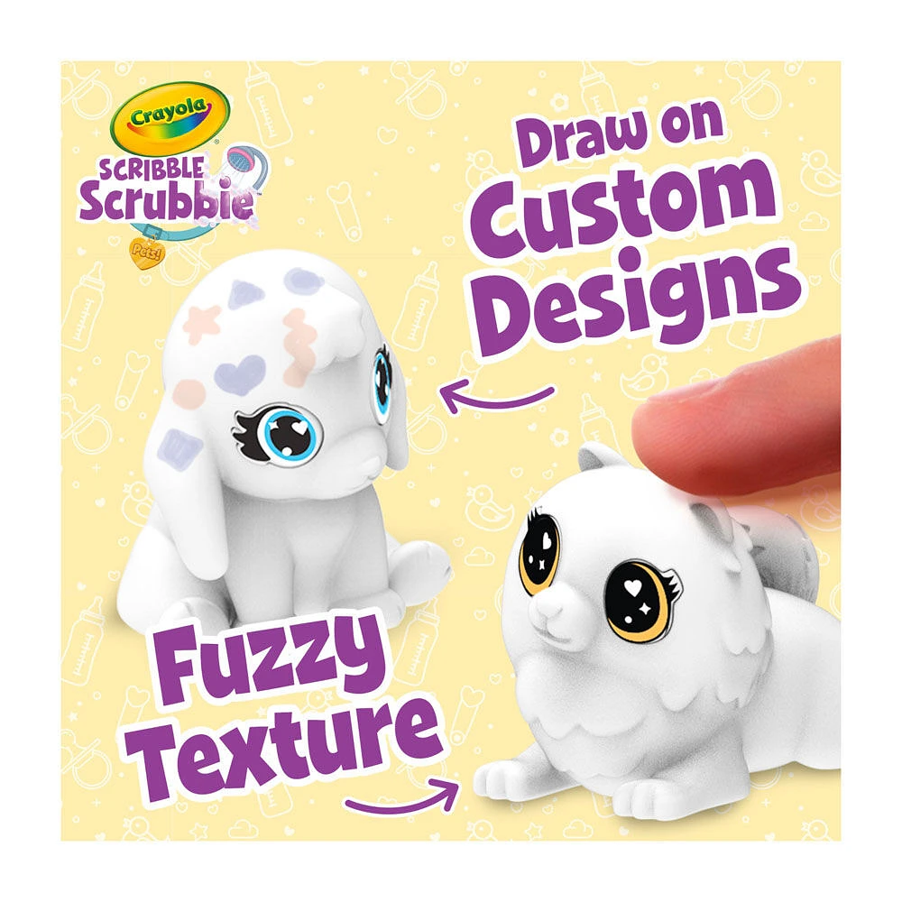 Crayola Scribble Scrubbie Baby Pets Nursery Play Set