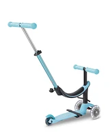 Trottinette Micro Mini2Grow Deluxe Led/Bleu