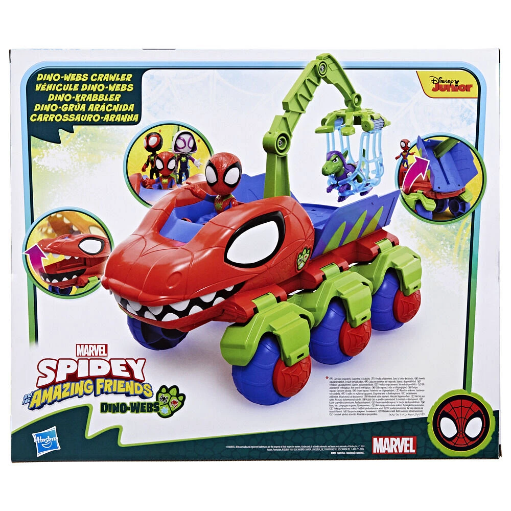 Marvel Spidey and His Amazing Friends Dino-Webs Crawler