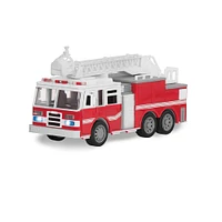 Driven, Micro Rescue Fleet (4pc), Small Toy Emergency Vehicle Set