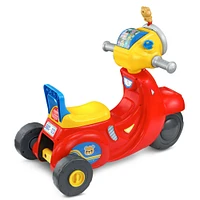 VTech Porteur scooter interactif 2 en 1