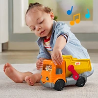 Fisher-Price  Little People  Camion à benne Travail en équipe - Édition anglaise