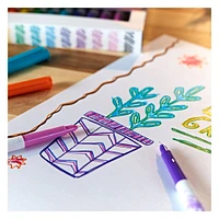 Marqueurs Doodle Markers à pointe ultra fine Crayola, jeu de 12