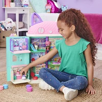 DreamWorks, Gabby's Dollhouse, Bakey with Cakey Kitchen avec figurine et 3 accessoires, 3 meubles et 2 boîtes surprises