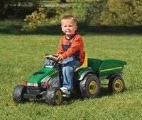 Peg Perego - John Deere - Tracteur de ferme avec remorque