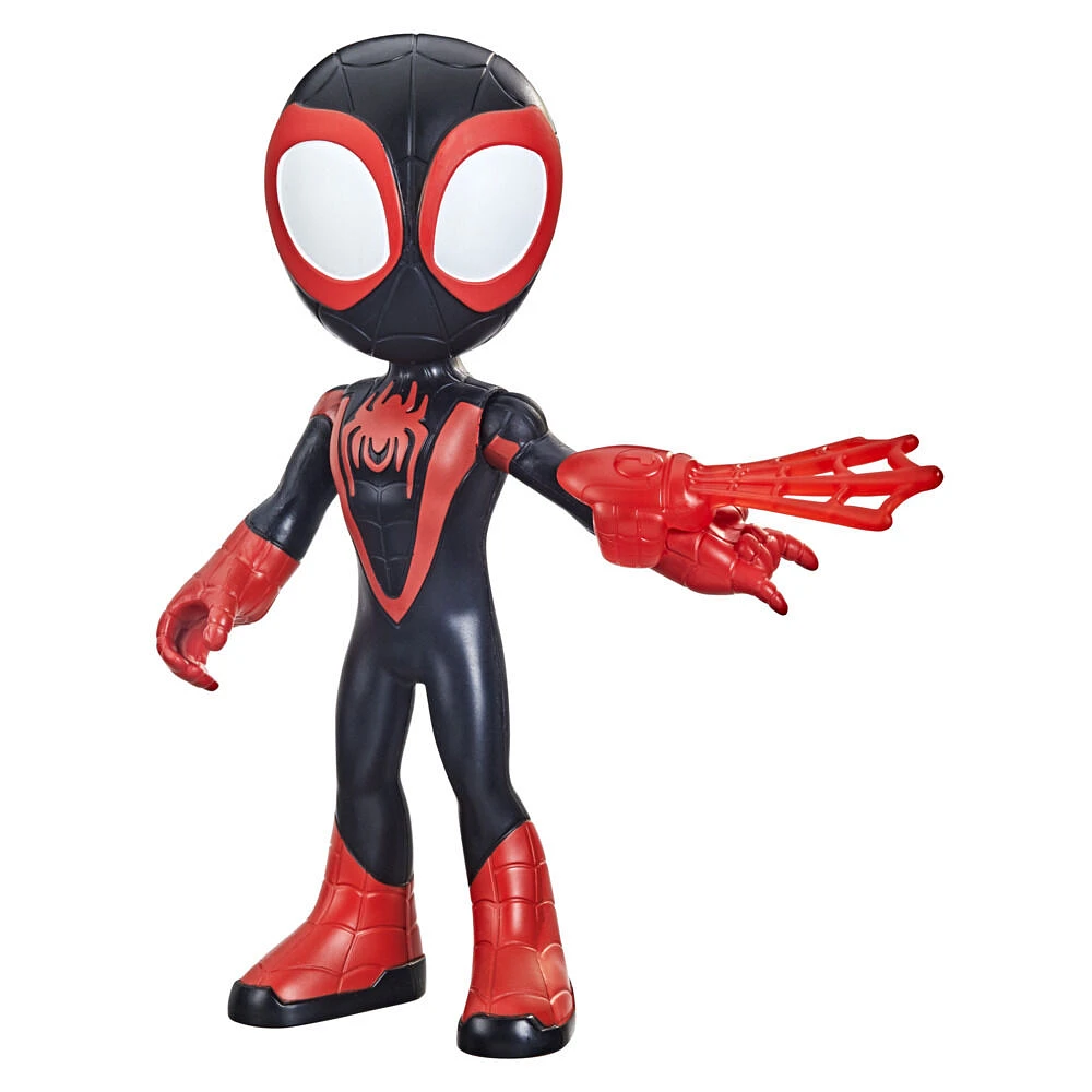 Marvel Spidey and His Amazing Friends Supersized Miles Morales: Spider-Man Action Figure