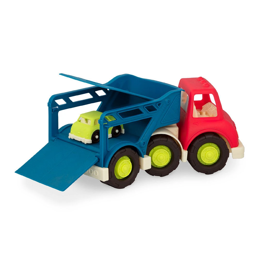 Camion porte-voitures, Happy Cruisers - Camion porte-voitures, B. toys