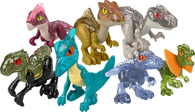 Imaginext Jurassic World Miniature Dinosaur Toy Blind Bag Collection for Kids, Styles May Vary