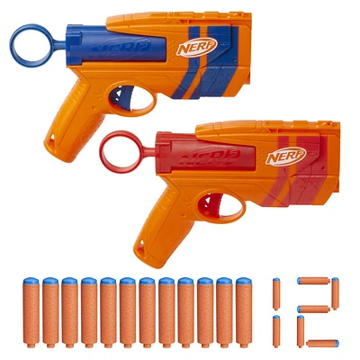 Nerf N Series, Duo Pack de blasters à fléchettes et 12 fléchettes N1