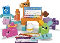 MEGA BLOKS Fisher Price Musical Farm Band Sensory Block Toy (45 Pieces)