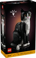 LEGO Ideas Tuxedo Cat Gift Idea for Animal-Lovers and Home Décor 21349