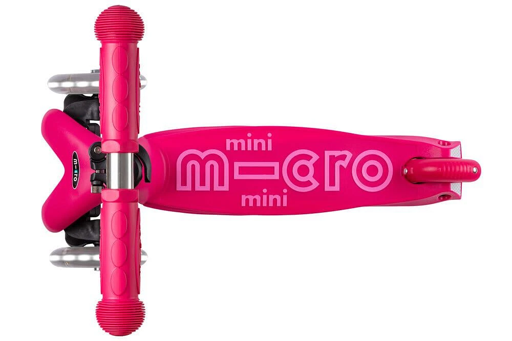 Trottinette Micro Mini2Grow Deluxe Led/Rose