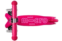 Trottinette Micro Mini2Grow Deluxe Led/Rose