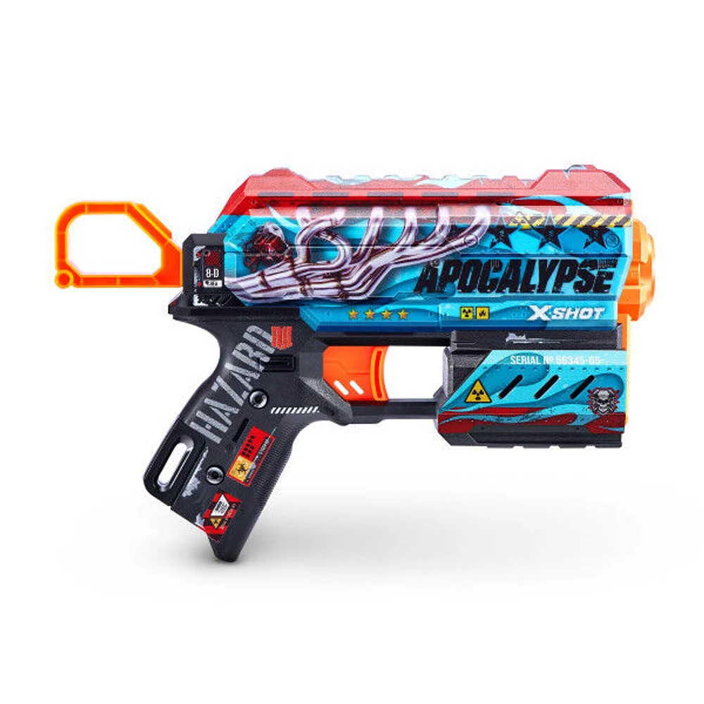 Zuru X-Shot Skins Flux Dart Blaster - Apocalypse (8 Darts)