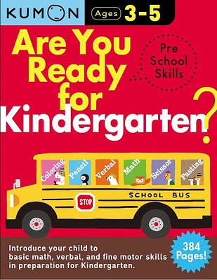 Are You Ready for Kindergarten Preschool Skills - Édition anglaise