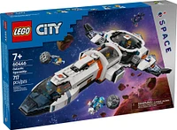 LEGO City Modular Galactic Spaceship Toy - Buildable Space Toy - with 4 Astronaut Minifigures & Alien Figure - 60446