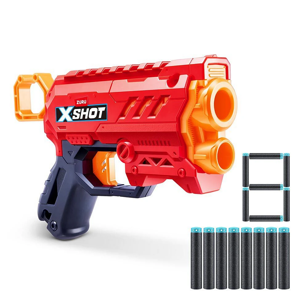 XSHOT Excel Micro 2.0 Blaster (8 fléchettes) de ZURU