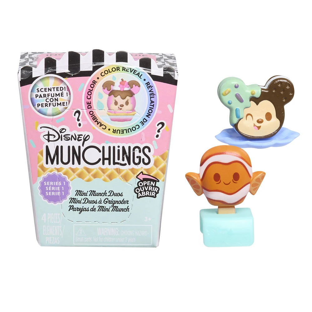 Duos de mini-grignoteries Disney Munchlings