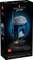 LEGO Star Wars Jango Fett Helmet - Collectible DIY Model Kit For Adults 18+ - Room Decor Idea - 75408