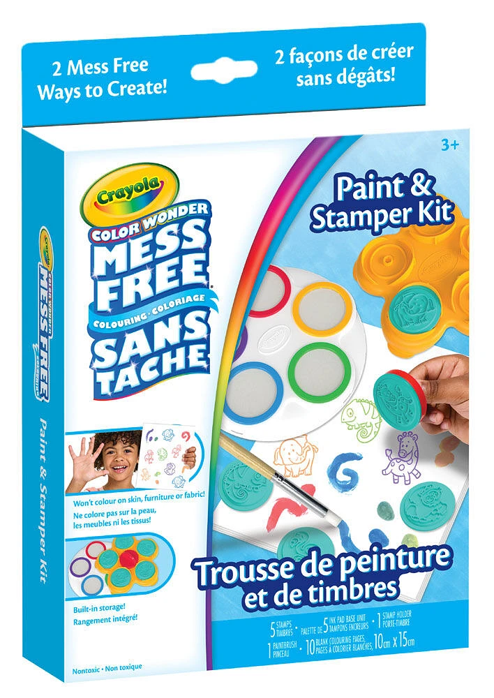 Crayola Color Wonder Mess-Free Paint & Stamper Kit