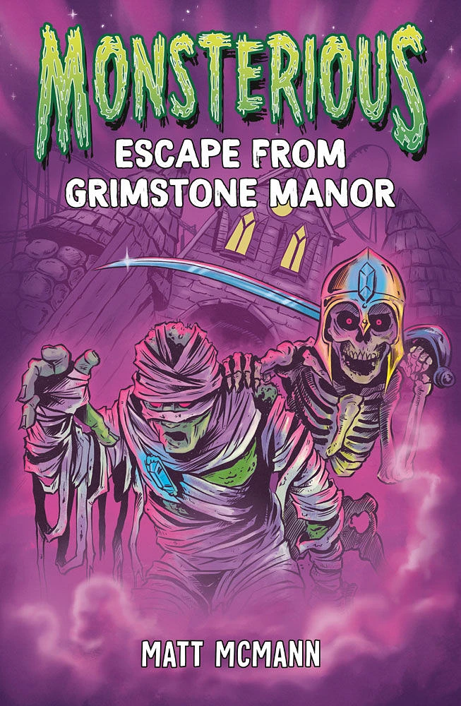 Escape from Grimstone Manor (Monsterious, Book 1) - Édition anglaise