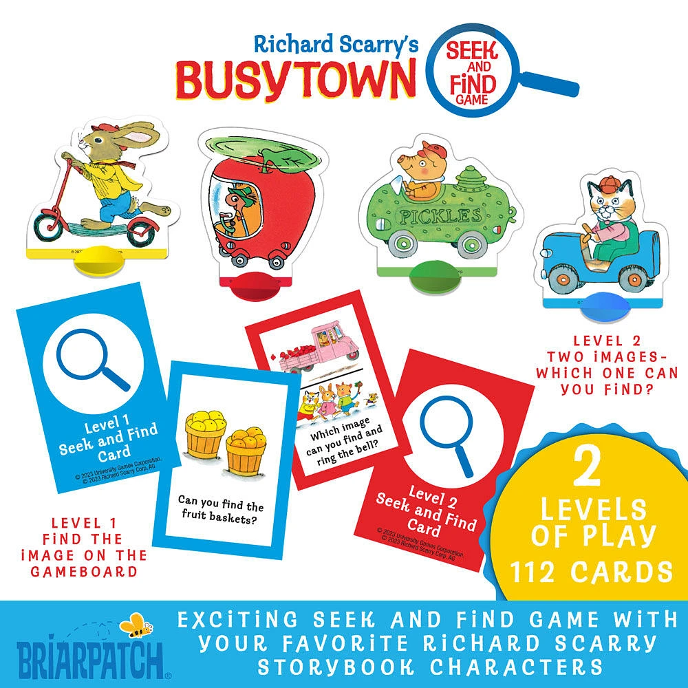 Jeu Cherche Et Trouve Richard Scarry Busytown - Édition anglaise