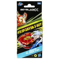 Beyblade X Dranzer Spiral 3-80T Anniversary X-Over Top and Launcher