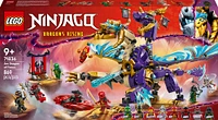 LEGO NINJAGO Arc, le dragon de la concentration, ensemble de jouet ninja, ensemble de jeu de bataille avec 8 figurines 71836