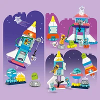 LEGO DUPLO L'aventure en navette spatiale 3en1 Jouet 10422