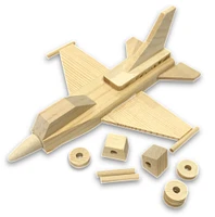 Mini Avion à réaction à assembler Wood WorX