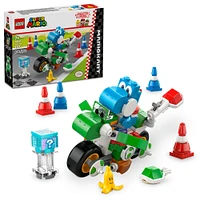 LEGO Super Mario: Mario Kart Yoshi Bike - Building Toy Set for Kids - Gift Idea for Birthdays - 72031