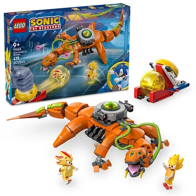 LEGO Sonic the Hedgehog Super Shadow contre le Biolizard Jouet de cadeau de jeu vidéo pour enfants 77003