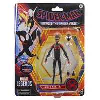 Marvel Legends Series Miles Morales, Spider-Man: Into the Spider-Verse Collectible 6 Inch Action Figure