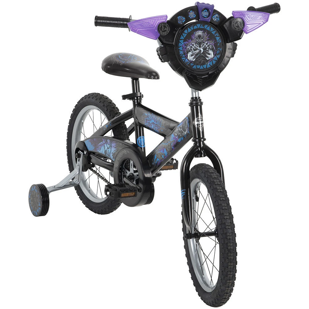 Marvel Black Panther 16-inch Bike, Black, by Huffy