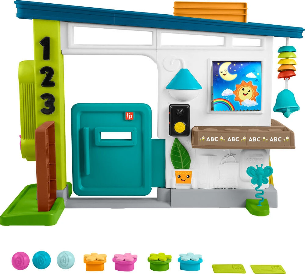 Fisher-Price Rires et Éveil Maison de jeu Suprême, multilingue