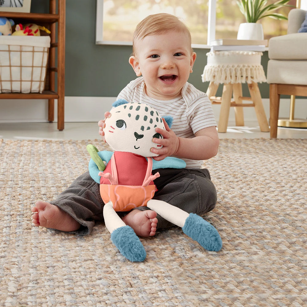 Fisher-Price Planet Friends Uncia, mon Léopard des Neiges, sensoriel